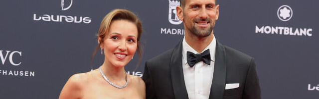 CIKA I VRISKA U MADRIDU Novak i Jelena stigli na dodelu nagrada, BLISTAJU kao nikada ranije (VIDEO)