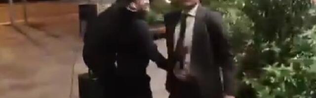 Gvardiola nasrnuo na navijača, obezbeđenje ga  jedva smirilo (VIDEO)