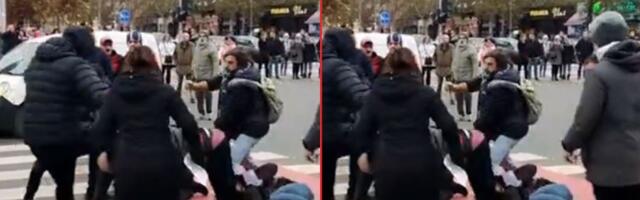 Oglasio se mladić koji je savladao SNS batinaša iz "poršea": Plašio sam se posledica ako... (VIDEO)