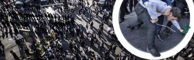 VERSKI NEREDI U SVETOJ ZEMLJI – MASOVNA TUČA NA ULICAMA! Ultraortodoksni Jevreji u očajničkom protestu poručuju: „Smrt pre regrutacije!“ (UZNEMIRUJUĆI VIDEO)