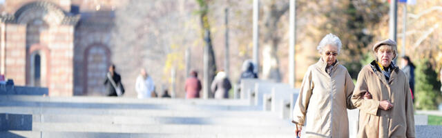 U Srbiji skoro dva miliona ljudi starijih od 60 godina