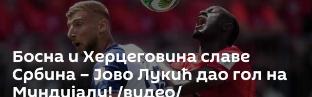 Босна и Херцеговина славе Србина – Јово Лукић дао гол на Мундијалу! /видео/