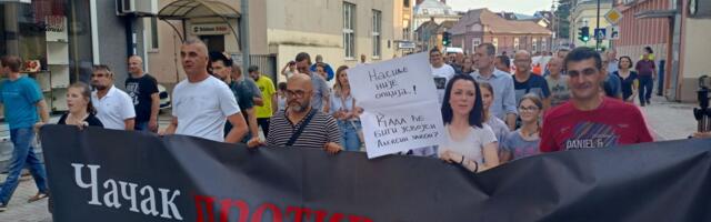 Organizatori protesta u Čačku: Policija odmah da pronađe napadače na Dimitrijevića