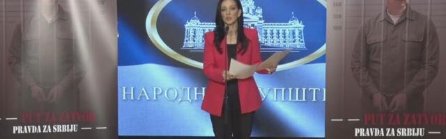 Marinika Tepić u Skupštini čita „optužnicu“ protiv Zorane Mihajlović