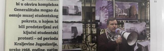BRIGA GA ZA ŽRTVE NATO AGRESIJE! Tvorac afere "Generalštab" hoće muzej studenatskog pokreta (?!) na stradale u bombardovanju zaboravio
