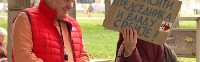 Počeo protest ispred suda u Beogradu u kojem se sudi studentu za incidente u Studentskom gradu