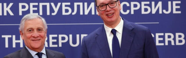 Одложен састанак Вучића и Тајанија