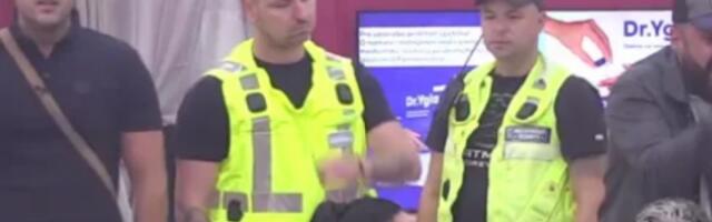 VODITELJ UNEO INFORMACIJU IZ SPOLJNOG SVETA: Obezbeđenje HITNO moralo da uleti, Luka nasrnuo na Anitinog bivšeg! (FOTO)