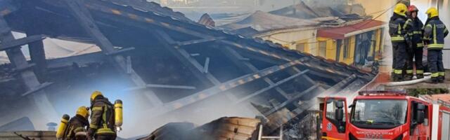 Požar guta sprat kuće! Stravičan požar u Čačku (VIDEO)