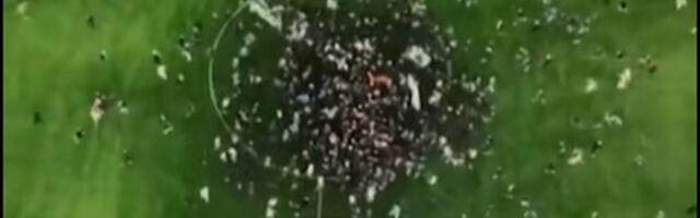 Ovako izgleda kada uzmeš titulu posle 34 godine: Kapiten Tripić plakao, navijači napravili ludnicu