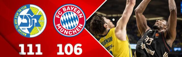 Evroliga kolo 28. | Makabi - Bajern 111:106