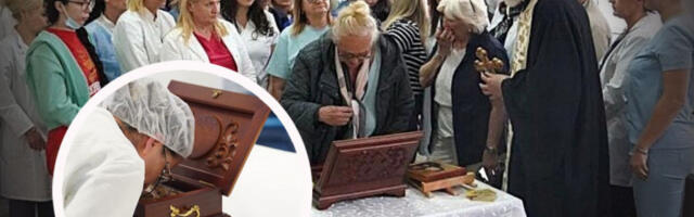 SVETINJA U BOLNIČKIM HODNICIMA: Molitveni susret koji je okupio lekare, pacijente i osoblje u KBC “Dragiša Mišović”
