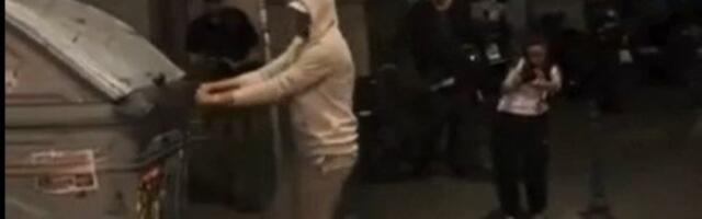 BAHATI, PRLJAVI I NEBITNI! Propala kontejner revolucija ponovo na ulicama - SLIKE SRAMOTE U ZEMUNU! (VIDEO)