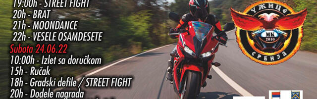 Trodnevni Moto skup od petka do nedelje