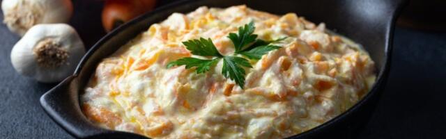 Slavska salata gotova za 15 minuta: Ukusna i kremasta, a sprema se očas posla