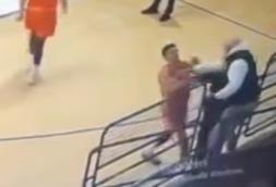 SKANDALOZNA SCENA U SRPSKOJ KOŠARCI! Navijač usred meča pesnicom udario igrača! Isplivao snimak incidenta! (VIDEO)