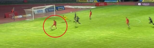 Neverovatan promašaj u Superligi Srbije! Imao prazan gol pred sobom, svi su videli loptu u mreži, a onda...