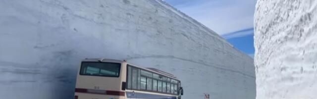 VIDEO: Zemlja u kojoj pada najviše snega na svetu, a snežni nanosi su viši od kuća