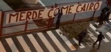 NOĆNA AKCIJA OGORČENIH NAVIJAČA SLAVNOG KLUBA! Istovarili gomilu izmeta ispred trening centra, pa poslali brutalnu poruku predsedniku kluba! (VIDEO)