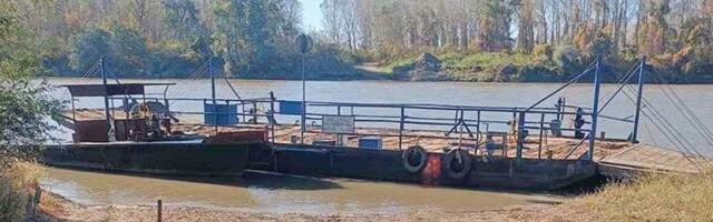 Poljoprivrednici mogu da odahnu: Skela kod Taraša radiće i ove godine