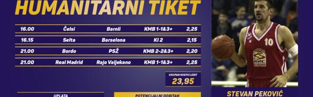 Humanitarni tiket u podne: Stevan Peković tipuje za lečenje Sneške Jandrlić