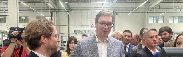 Vučić: Dodatna industrijalizacija Valjeva, Bicerba menja stvari na bolje
