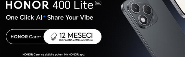 Inovativni HONOR 400 Lite stigao u Srbiju, uz najavu specijalne ponude od 10. aprila