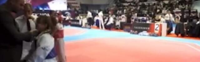 Trener šamarao devojčicu sa Kosova, ona pala na pod (VIDEO)
