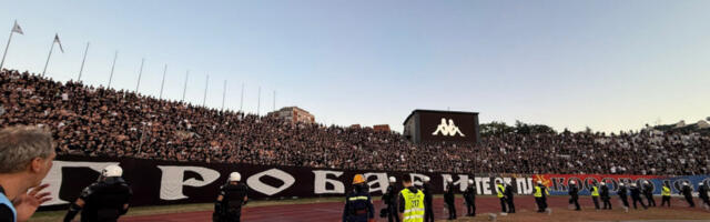 AU, ŠTA ĆE REĆI NAVIJAČI PARTIZANA? MILJENIK GROBARA NA BANOVOM BRDU!