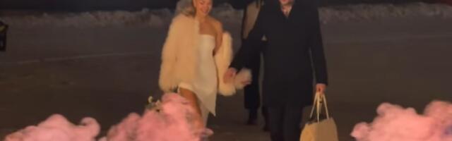 (VIDEO) Oženio se bivši muž Anđelke Prpić: Ceremonija održana na ski-stazi na Kopaoniku