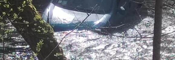 AUTOMO SLETEO U REKU KOD MANASTIRA: Jeziva nesreća kod Petrovca na Mlavi (foto)