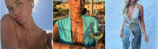 Vrelo izdanje bez brusa: Devojka zvezde Mundijala u izazovnoj haljini, grudi samo što ne ispadnu (FOTO)