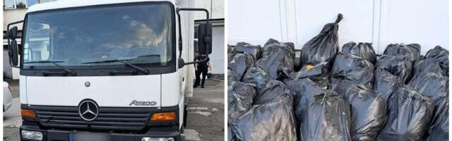Hapšenje u Novom Pazaru: Policija zaustavila vozača kamiona (66), pa unutra pronašla 400 kilograma duvana