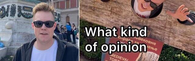 AMERIKANAC DOŠAO PRVI PUT U BEOGRAD PA "ISPLJUVAO" KALEMEGDAN: Na ulicama odmah primetio obeležja Amerike, a onda Srbima poručio OVO! (VIDEO)