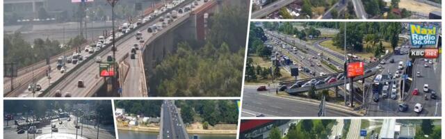 GUŽVE NA NEKOLIKO BEOGRADSKIH SAOBRAĆAJNICA: Jutarnji špic u prestonici polako jenjava, ali stvara se novi problem – AMSS uputio apel vozačima (FOTO)