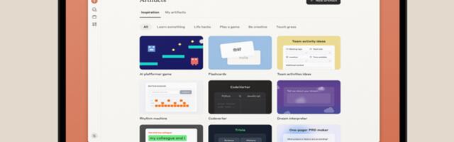 Antropik – aplikacije direktno iz Claude AI