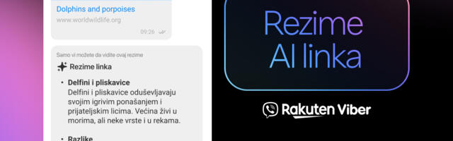Rakuten Viber predstavlja AI rezime linkova – sažeti prikaz veb-stranice u vašem četu