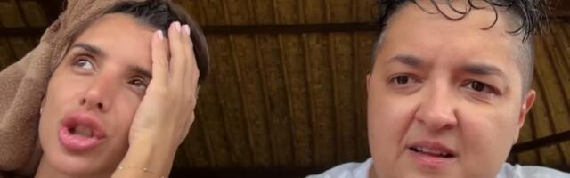 "Teško meni, izginusmo": Šerifovićka vrišti na sav glas - Evo šta se se dešava na Baliju