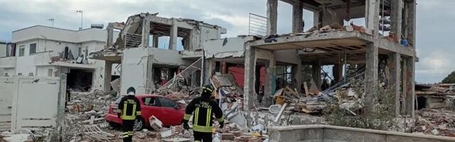 Snažna eksplozija odjeknula Rimom! Srušile se 3 zgrade, oko 70 ljudi završilo na ulicama!