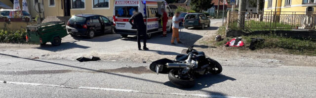 MOTOCIKLISTA PAO, A MOTOR KAO NA FILMU NASTAVIO DA SE KREĆE! Očevici opisali tragediju u Zaječaru
