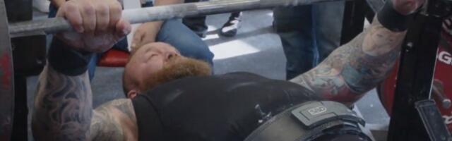 Haftoru Bjernsonu pukao mišić tokom poverlifting događaja