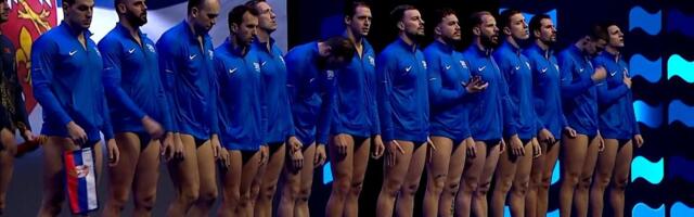 Himna Srbije odjekivala Arenom pred balkanski klasik, Delfini u glas pevali “Bože pravde”