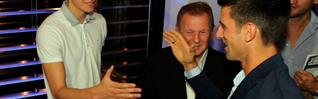 Novak Đoković posle večere sa Bogdanom Bogdanovićem pričao o njegovom povratku u Partizan