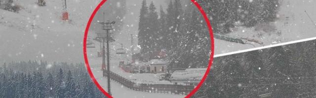 ZABELELO SE KAO USRED JANUARA: Potpuno neverovatan prizor na Kopaoniku - i temperatura otišla u minus! (VIDEO)