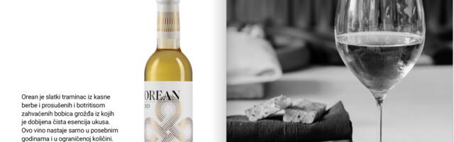 Kruna fruškogorskog teroara: Organsko slatko vino Orean vinarije Imperator osvojilo Balkan i Hrvatsku