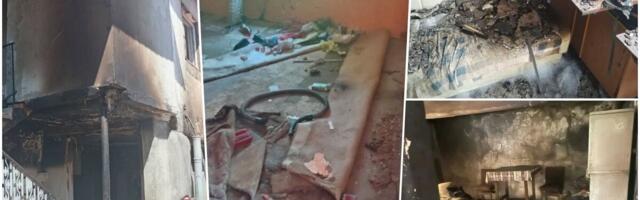 VATRA BUKNULA U KUĆI U KOJOJ JE BILO 9 LJUDI: Članovi dobrovoljnog vatrogasnog društva sprečili širenje požara, izbegnuta tragedija (foto)