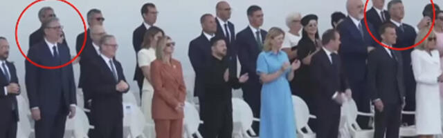 OPŠTA HISTERIJA U HRVATSKOJ Pokušali da objasne zbog čega je Vučić u prvom redu u Parizu, a PLENKOVIĆ POZADI, pa ga ismejali - REGION BRUJI O OVOM SNIMKU