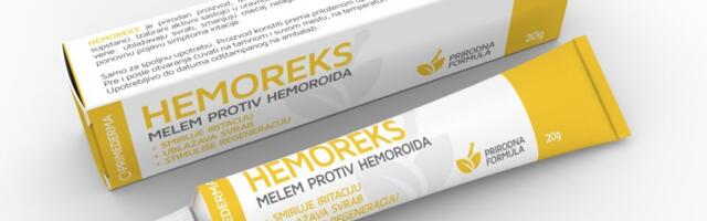 HEMOREKS - Melem protiv hemoroida: Otklonite neprijatnost na prirodan način