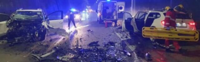 STRAVIČAN UDES KOD VALJEVA! Prevrnulo se vozilo, stvaraju se zastoji! (VIDEO)