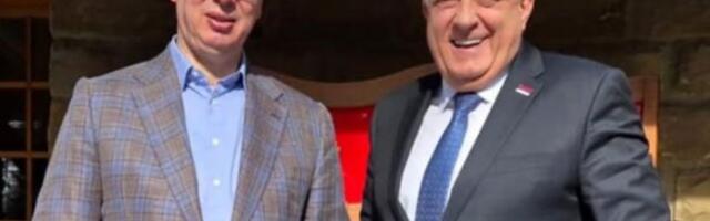 VUČIĆ UGOSTIO DODIKA: Sa zanimanjem sam saslušao njegove impresije o poseti SAD